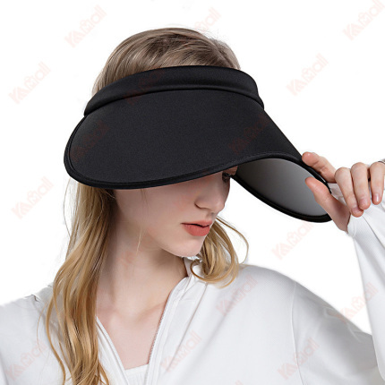 sun visor letters print hat